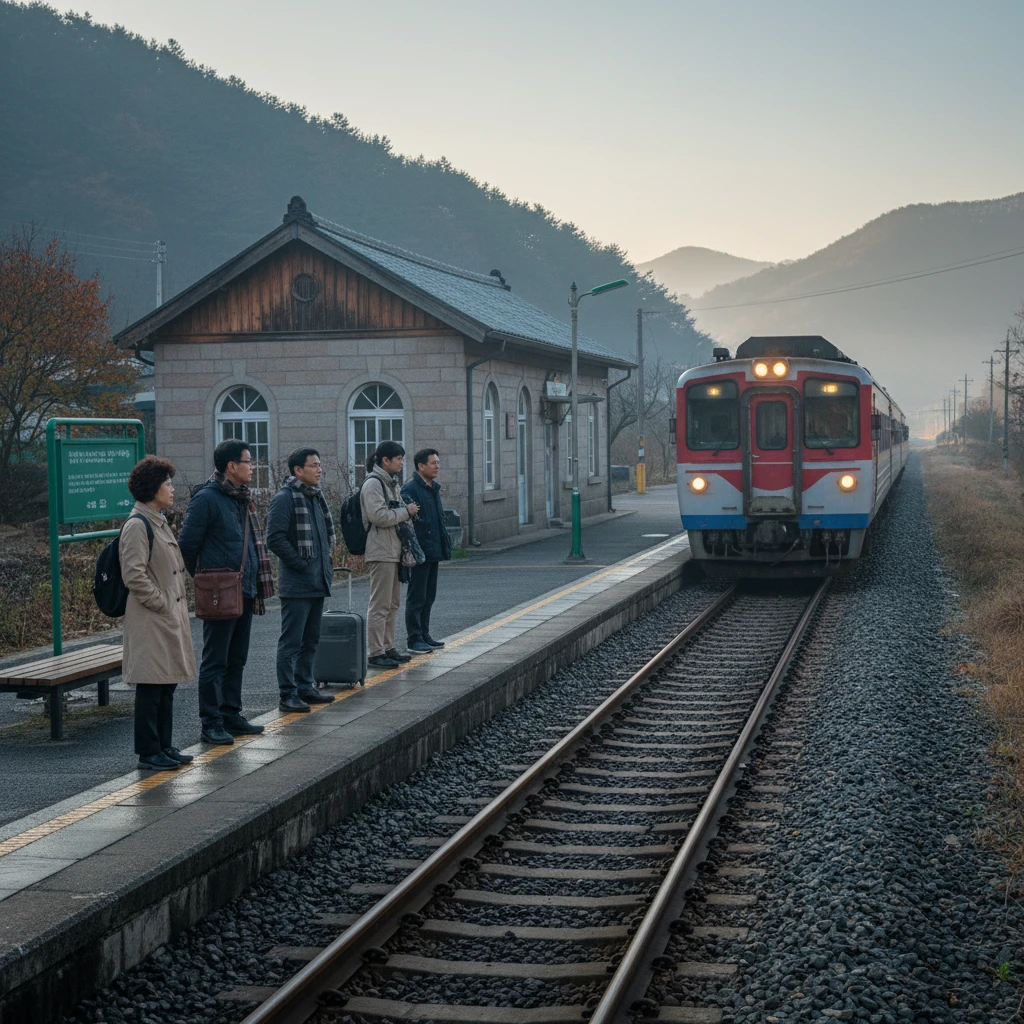 진상역 무궁화호 정차 시간 및 승차권..