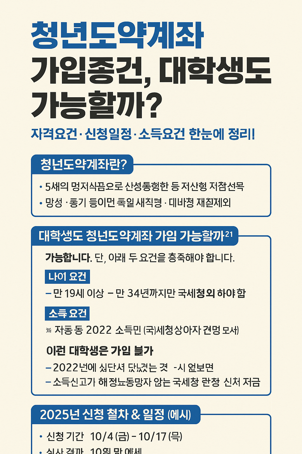 청년도약계좌 가입조건