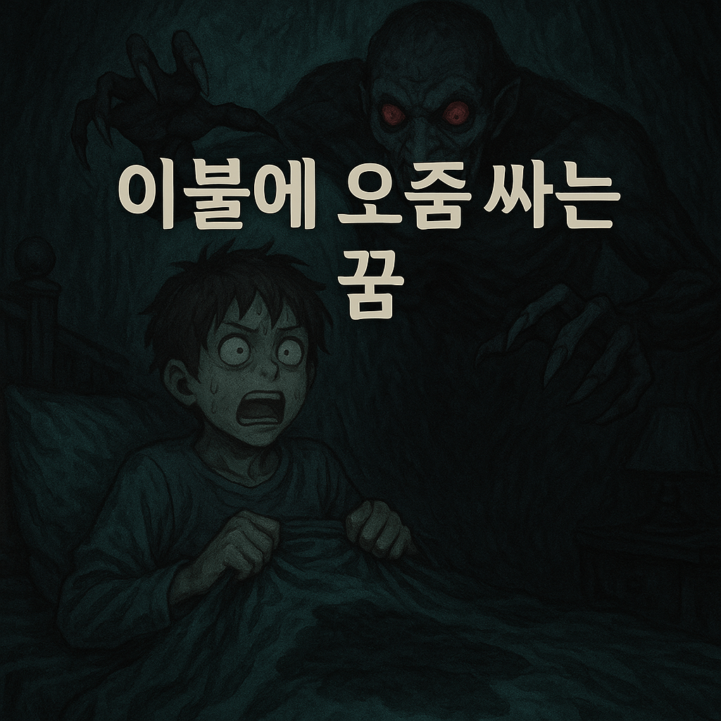 이불에 오줌 싸는 꿈 해몽