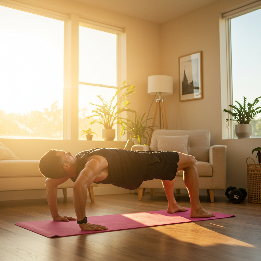 브릿지 자세 스트레칭