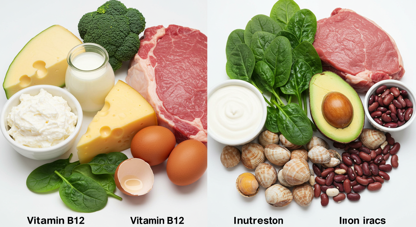 비타민, 철분 설명 사진