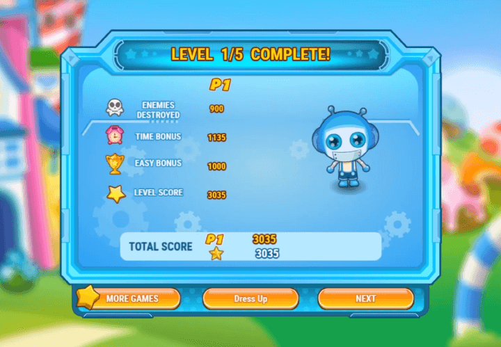 봄잇6-게임하기-종료-화면