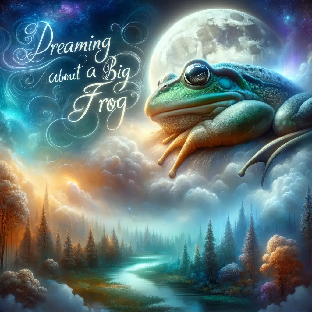 큰 개구리 꿈 해몽