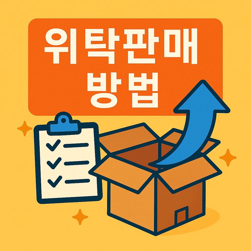 위탁판매 방법