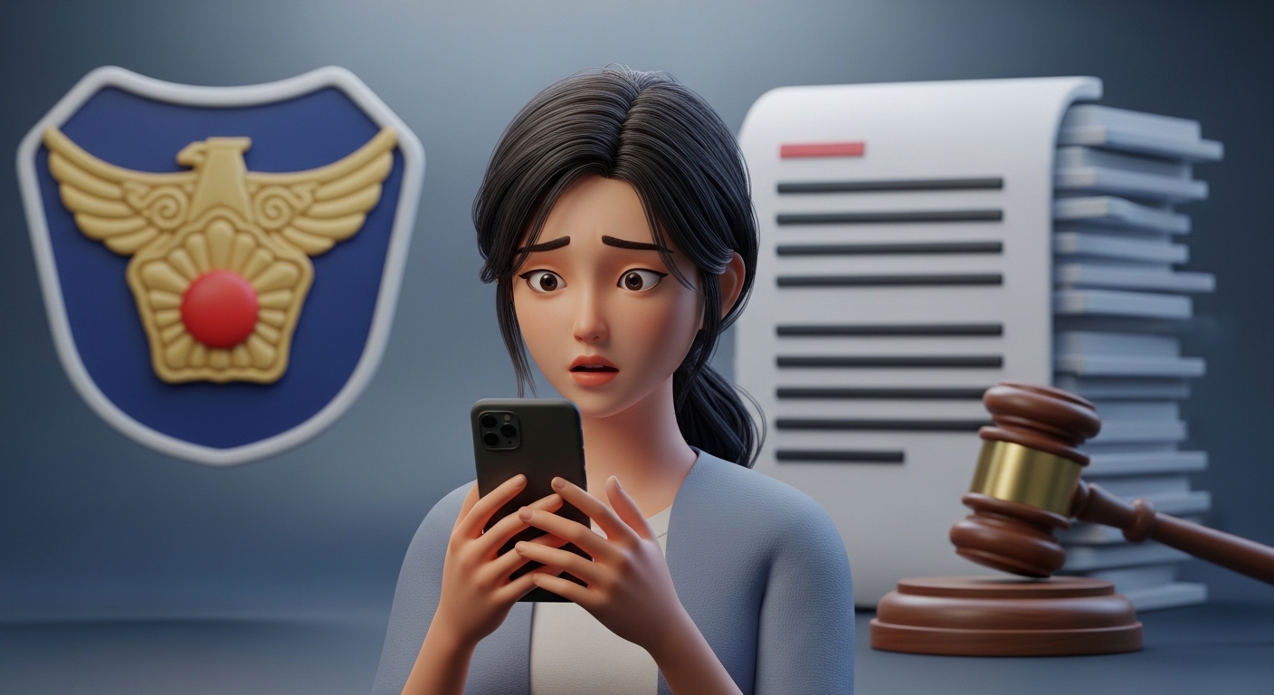 접근금지가처분, 경찰고소절차