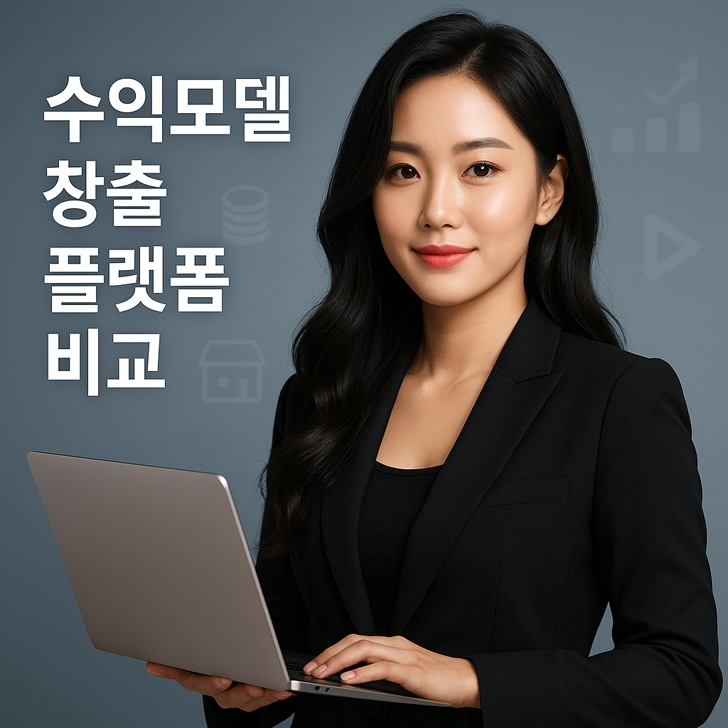 2025년 수익모델 창출 플랫폼 비교