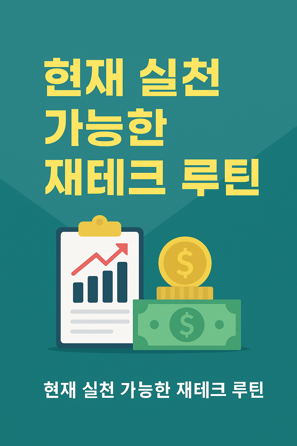 현재 실천 가능한 재테크 루틴
