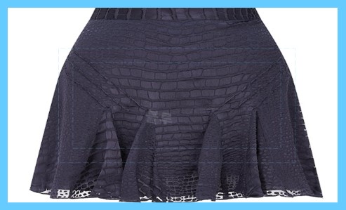 플레어 스커트 패턴