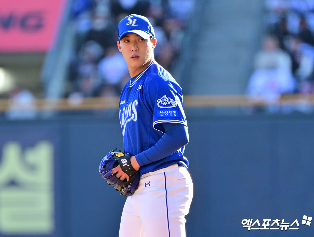 정수성 코치와 원태인의 '3루 심리전' 전말: 삼성 5연패 탈출의 열쇠는 평정심에 있다[KBO 분석] (2026.04.25)