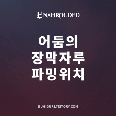 인슈라오디드 어둠의 장막자루