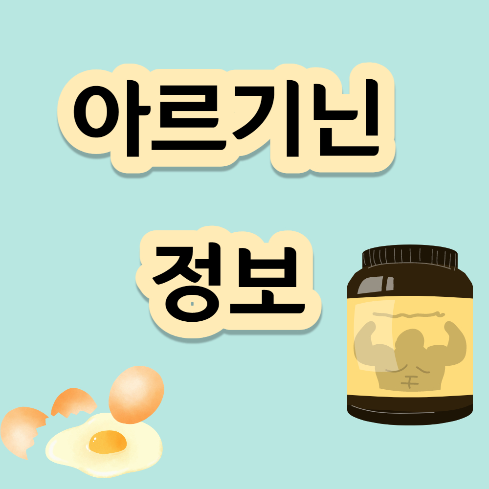 아르기닌 필요한 사람과 효능 부작용과 권장섭취량