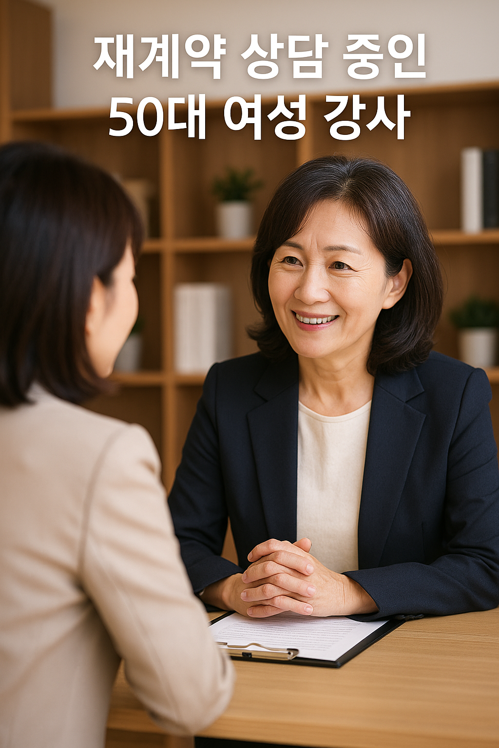 실버 강사 재계약 특징