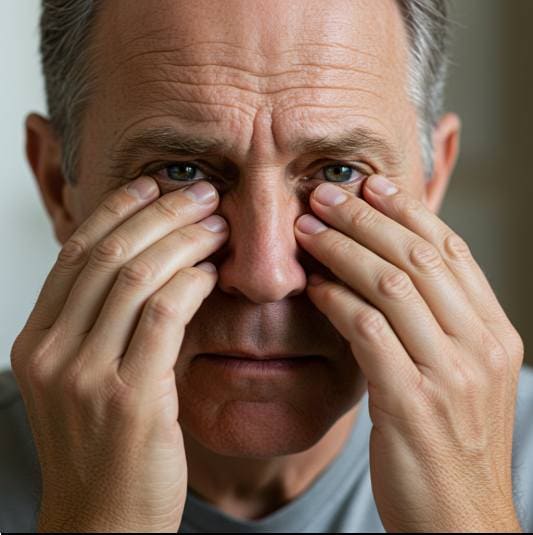 노인 황반변성 주요 증상 중심 시력 저하