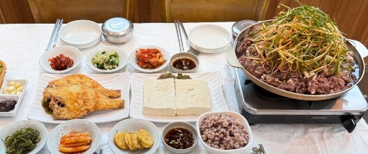 오늘N 할매 식당 강릉 한우 산더미 파불고기 맛집 강릉불고기 초당점 생활의 달인 맛집