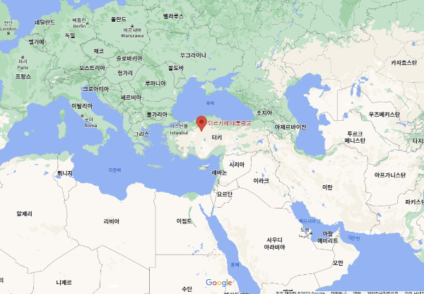 튀르키예-지도-위치-사진1