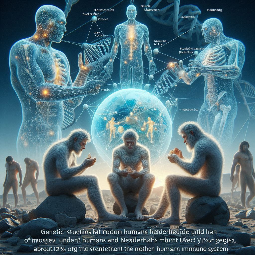 네안데르탈인과의 교배