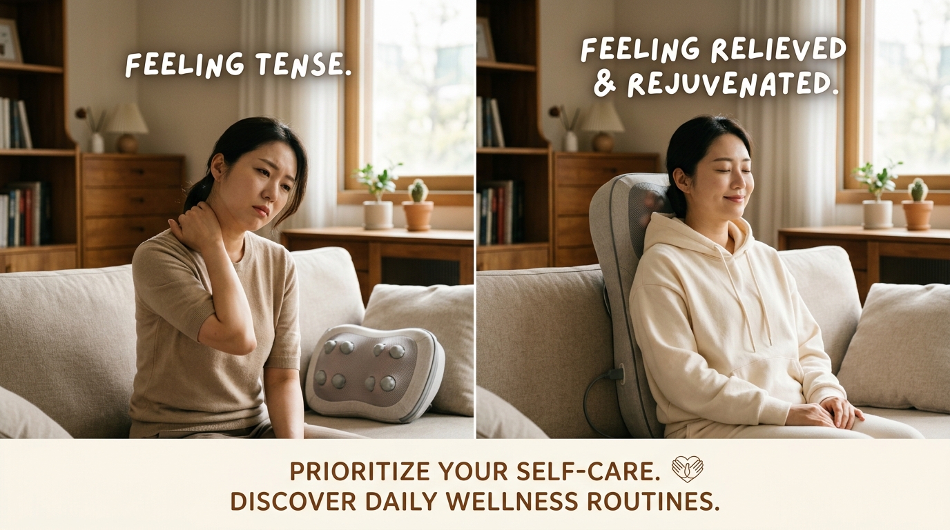 등 마사지 기구 추천 온열 기능 비교