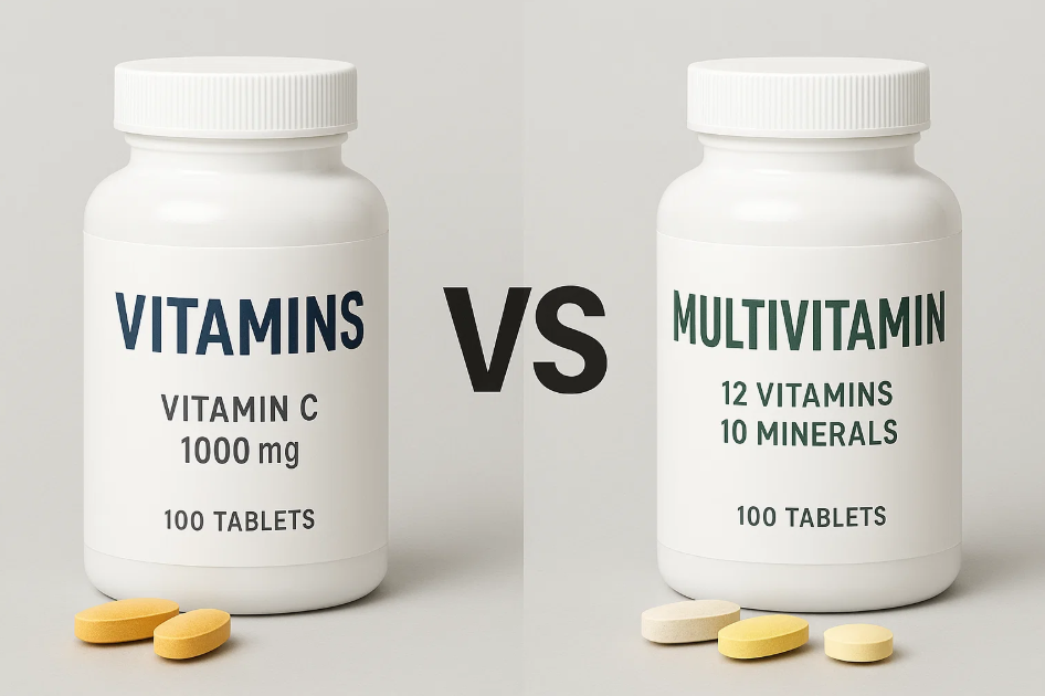 영양제 비교 사진