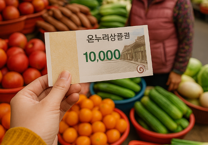 온누리 상품권 관련 사진