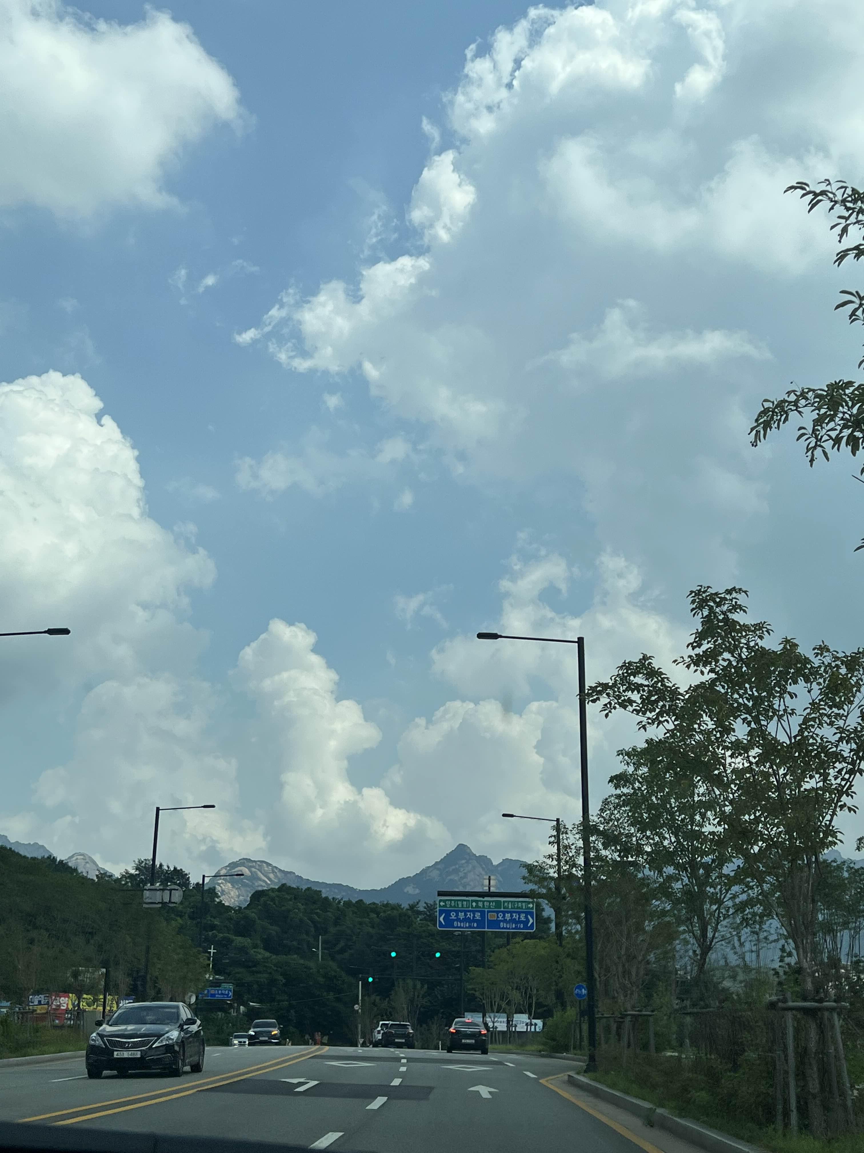 리플로우 가는 길 북한산
