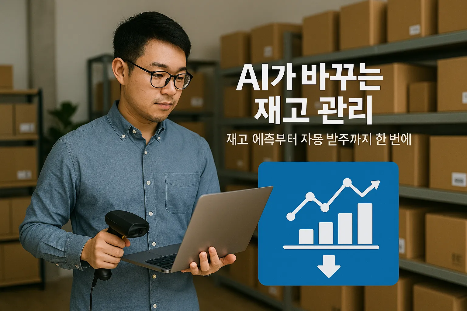 AI가 바꾸는 재고 관리 — 재고 예측부터 자동 발주까지 한 번에