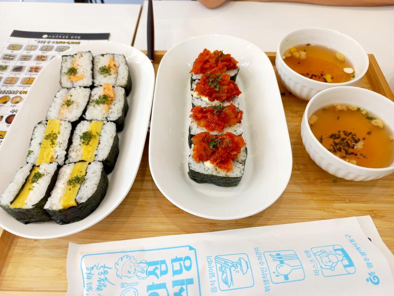 미상주먹김밥 계란/명란마요/볶음김치새우마요