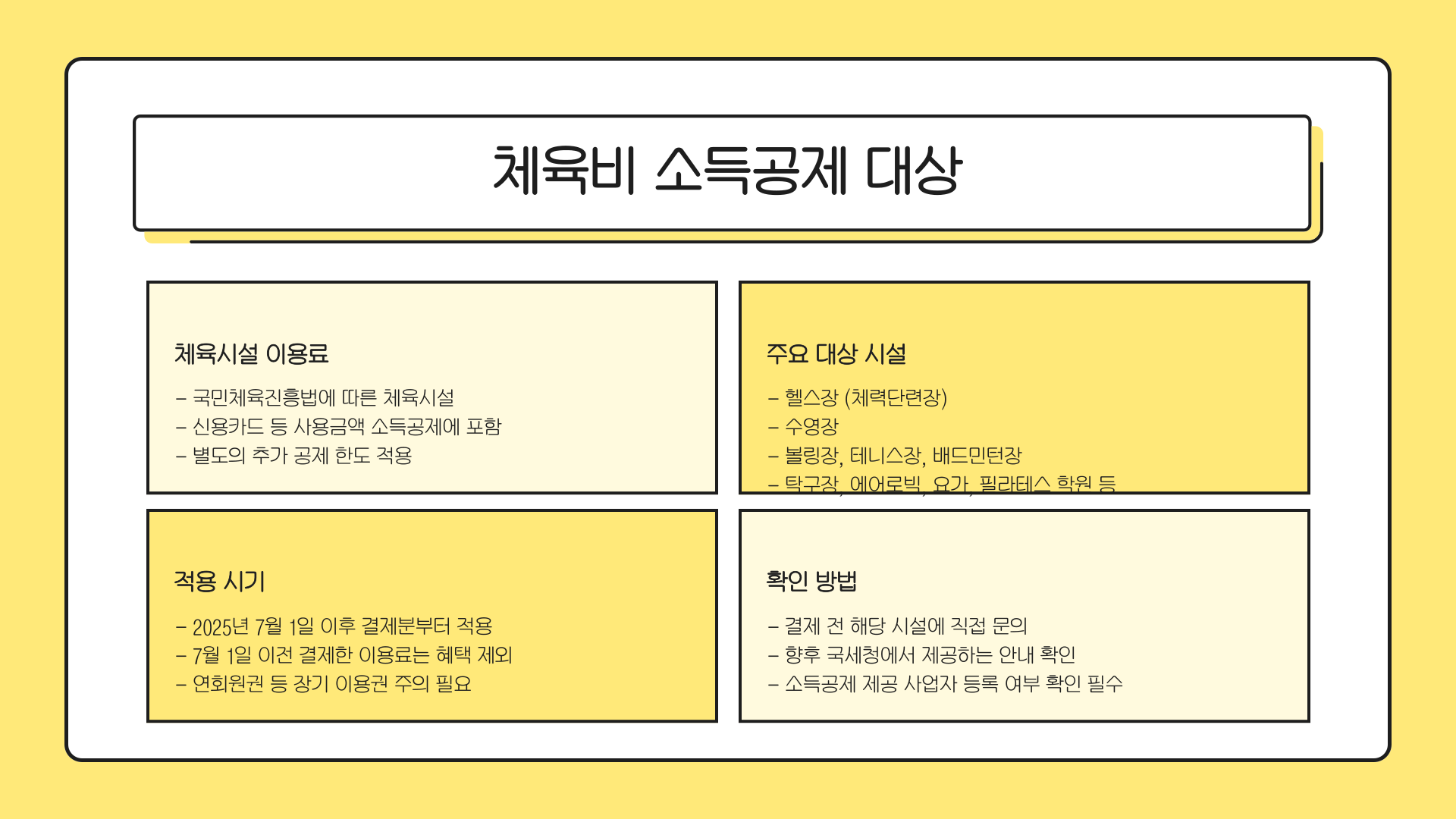 문화비소득공제-대상