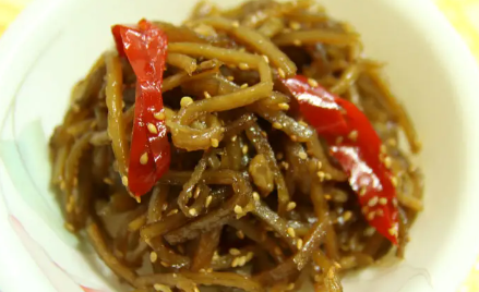 우엉조림 맛있게 하는법