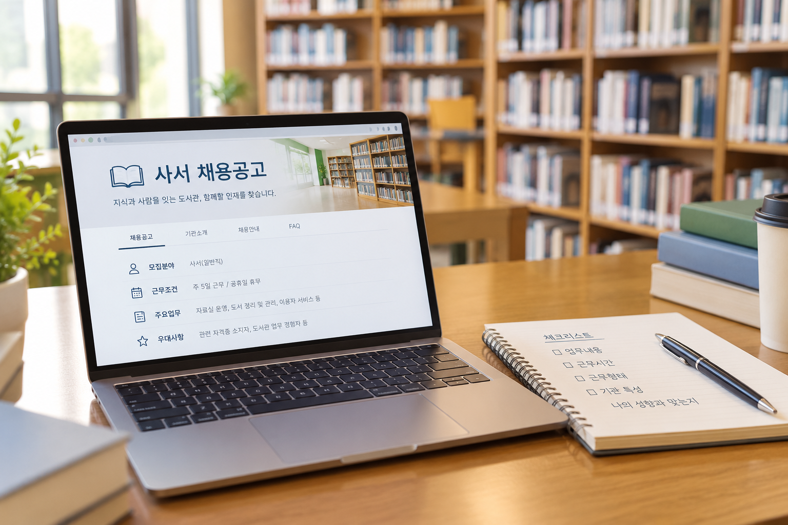 사서 채용공고에서 꼭 확인해야 할 것, 자격증만 보면 놓치는 부분
