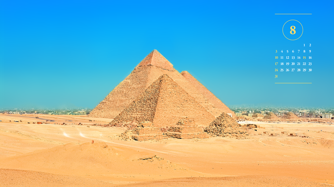 09 피라미드 A - 2025년8월 노트북배경화면