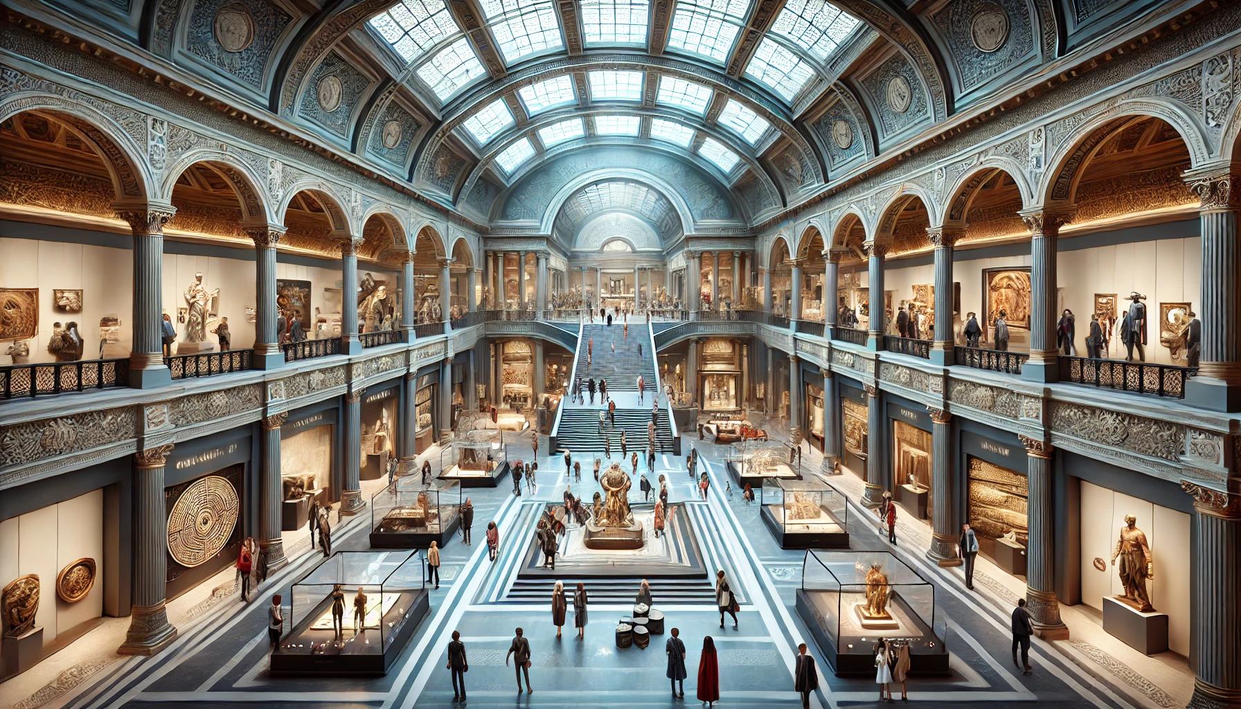 박물관 내부 전경 사진