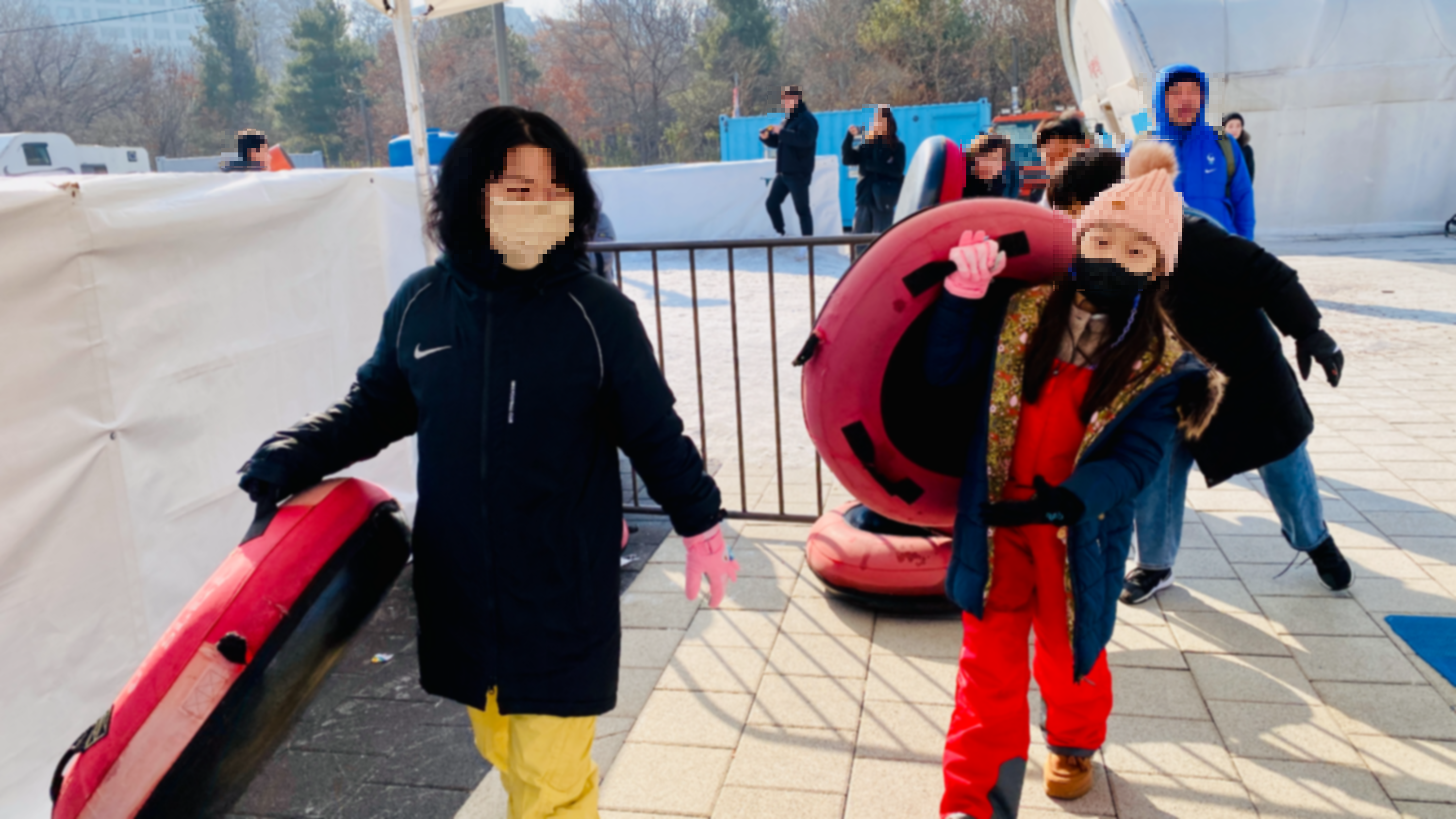 여의도한강공원 여의도한강눈썰매장 한강공원자전거대여