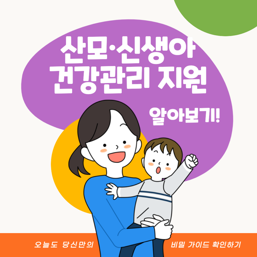 산모·신생아 건강관리 지원