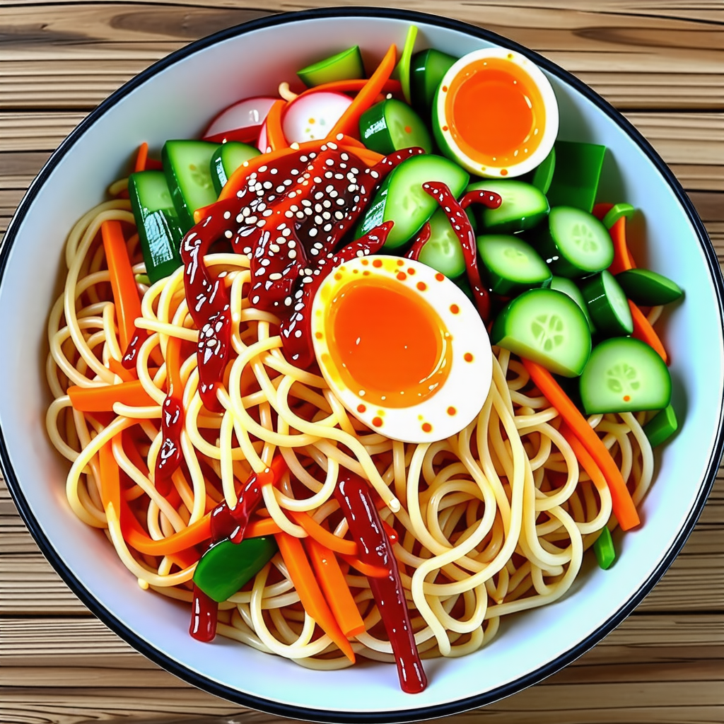 비빔국수 황금레시피