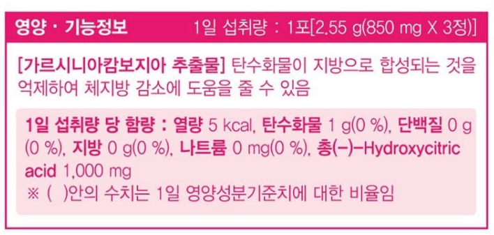 다이어트 보조제 순위 TOP 10