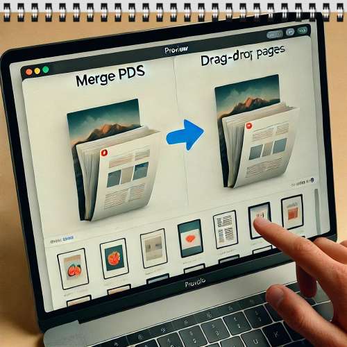 Windows/Mac 기본 도구 사용 PDF 파일 합치기