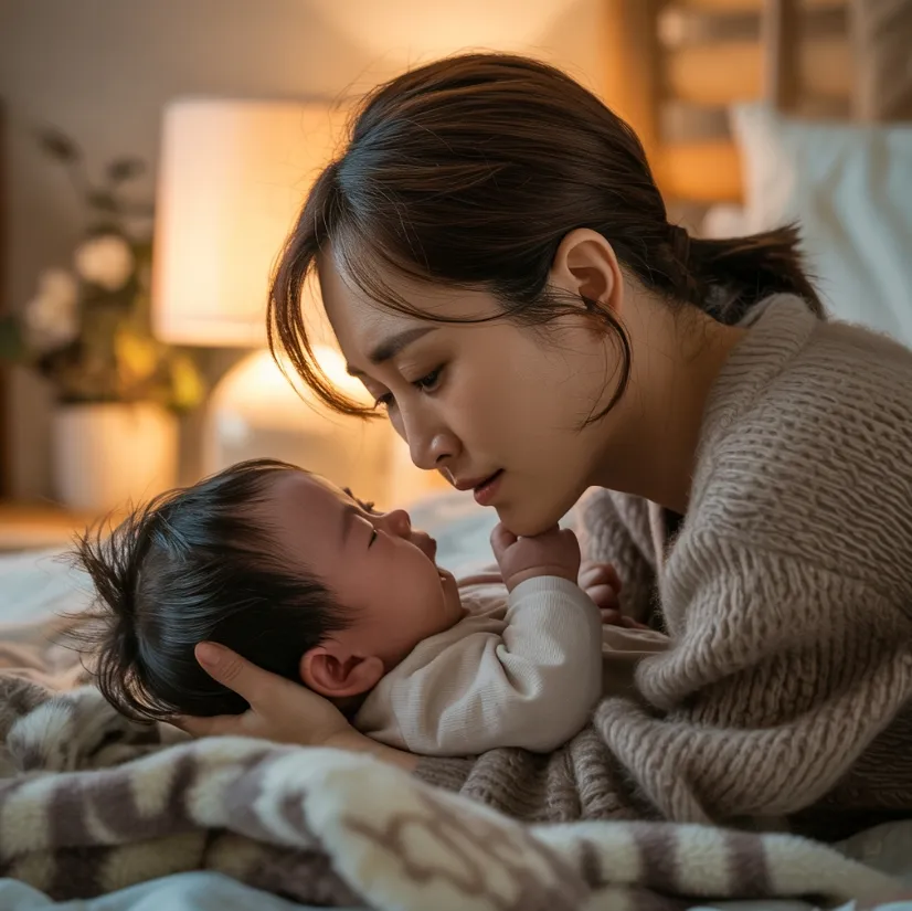 아기 중이염 증상 이미지