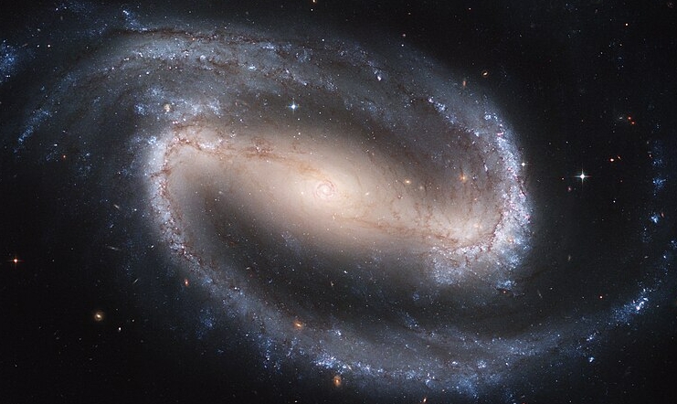 밀키웨이 막대나선은하 모습