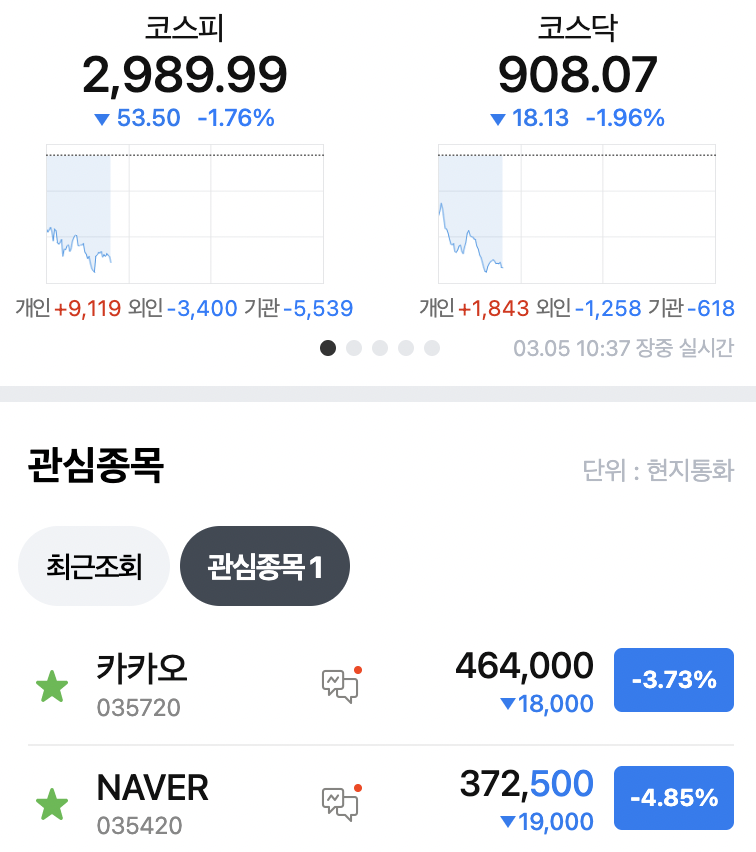 코스피-주가-시세