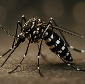 흰줄숲모기 암수 구별, 피 빠는 놈은 따로 있다? (암컷의 비밀)