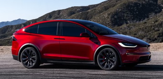 2024년 전기차 판매 순위 7위. 테슬라 모델 X