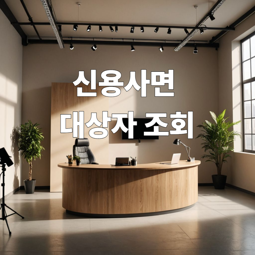 신용사면 대상자