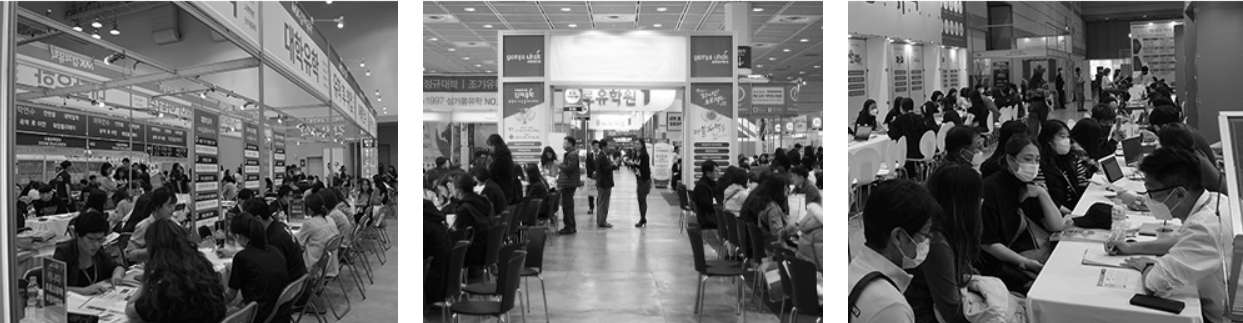 상담 받고 있는 모습