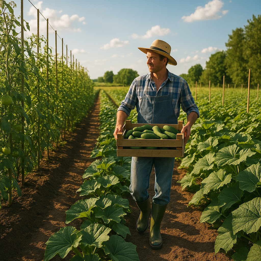 여름 제철 채소 가이드 관련 사진