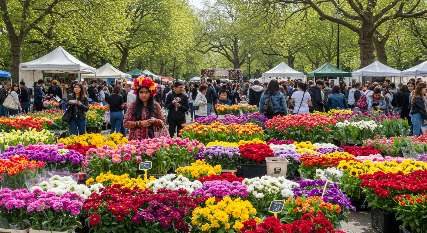 2025 꽃 구경 고양국제꽃박람회 에 관한 글의 이해를 돕기 위한 사진