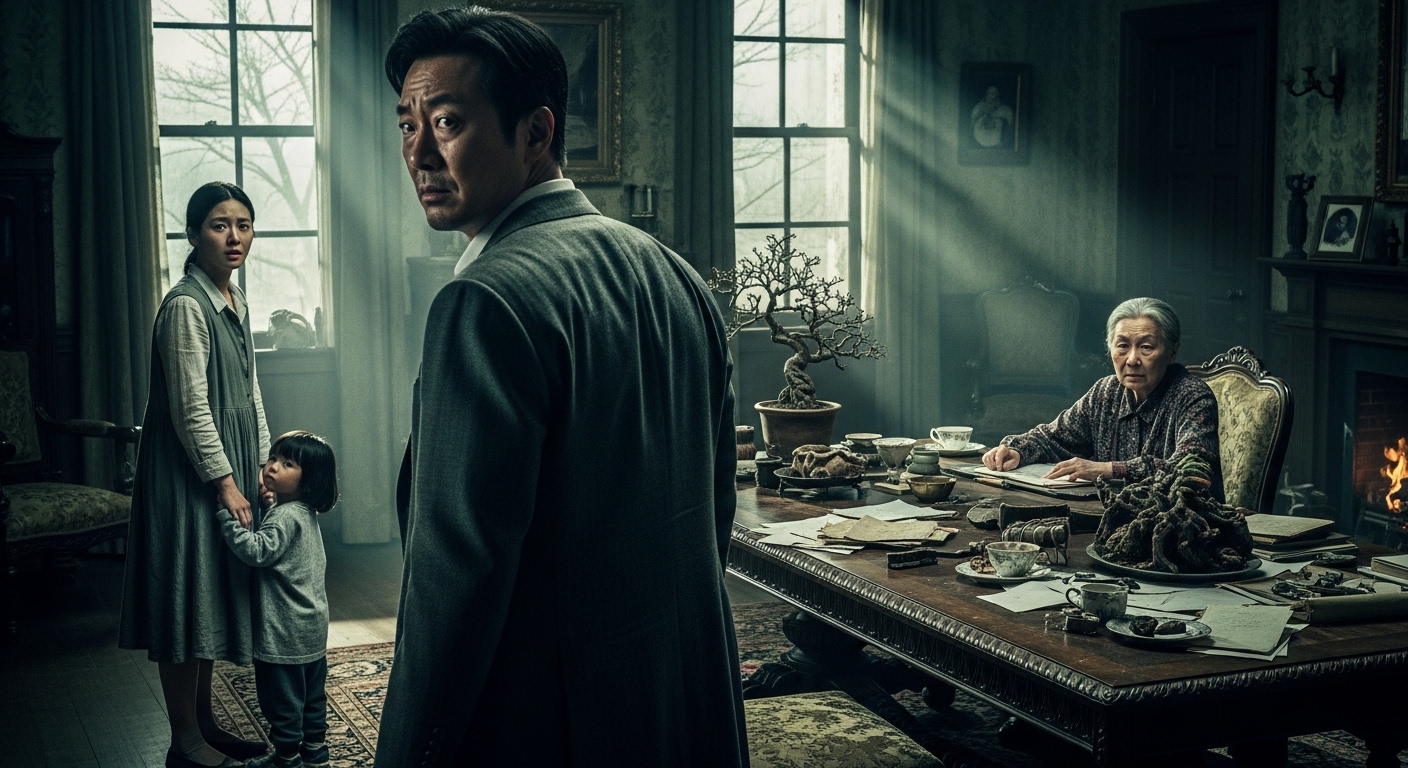 박찬욱 영화 어쩔수가없다 (노동과 가족, 낙원의 상실, 나무의 은유)