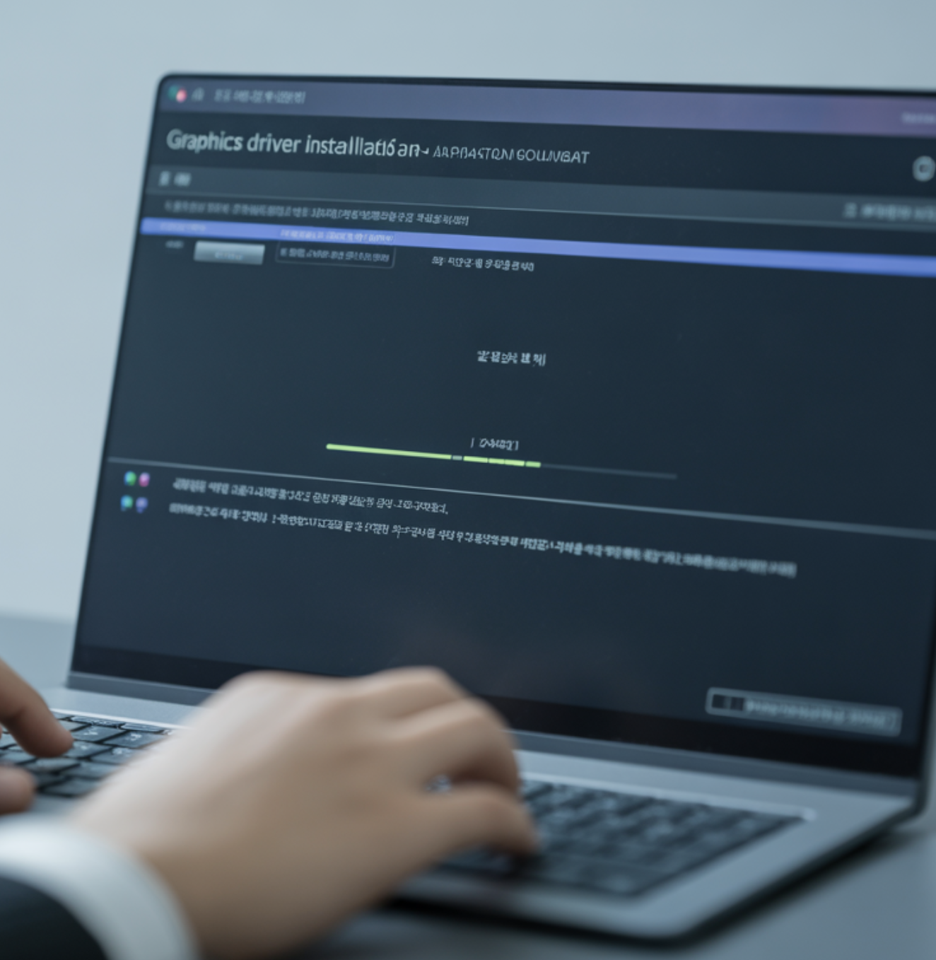 4단계: 꼬여버린 통역사, 그래픽 드라이버 재설치