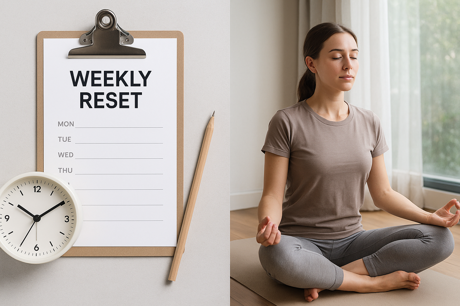 회복기 루틴 설정