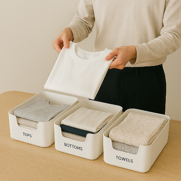 퇴근후&amp;#44; 세탁후&amp;#44; 계절별로 정리하기 이미지