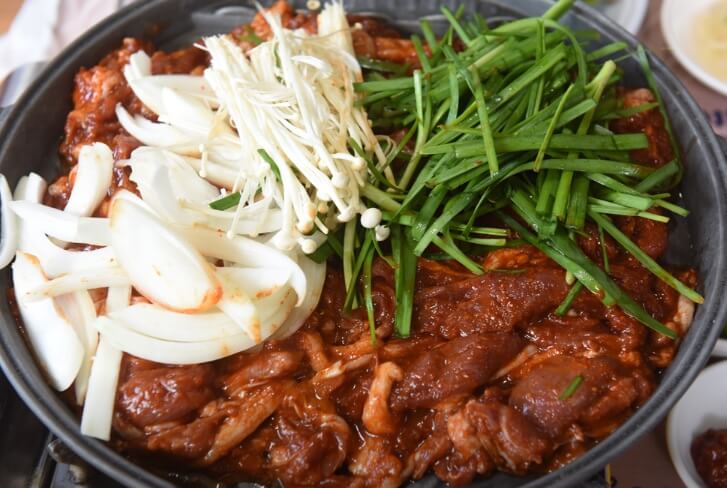 오늘N 할매식당 부산 금정구 생오리 양념불고기맛집 경주집